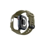 Spigen Apple Watch 10 (46mm) Case + Band Rugged Armor Pro - Khaki - Image 2