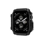 Spigen Apple Watch 10 Case 46mm Rugged Armor - Matte Black - Image 2