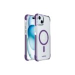 Microdia crystal Gear Case for iPhone 15 Plus - Purple