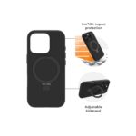 dbramante1928  D3O Kickstand Case for iPhone 16 Pro - Black - Image 5