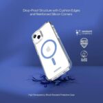 Microdia Crystal Gear Case for iPhone 15 Plus - Blue - Image 2